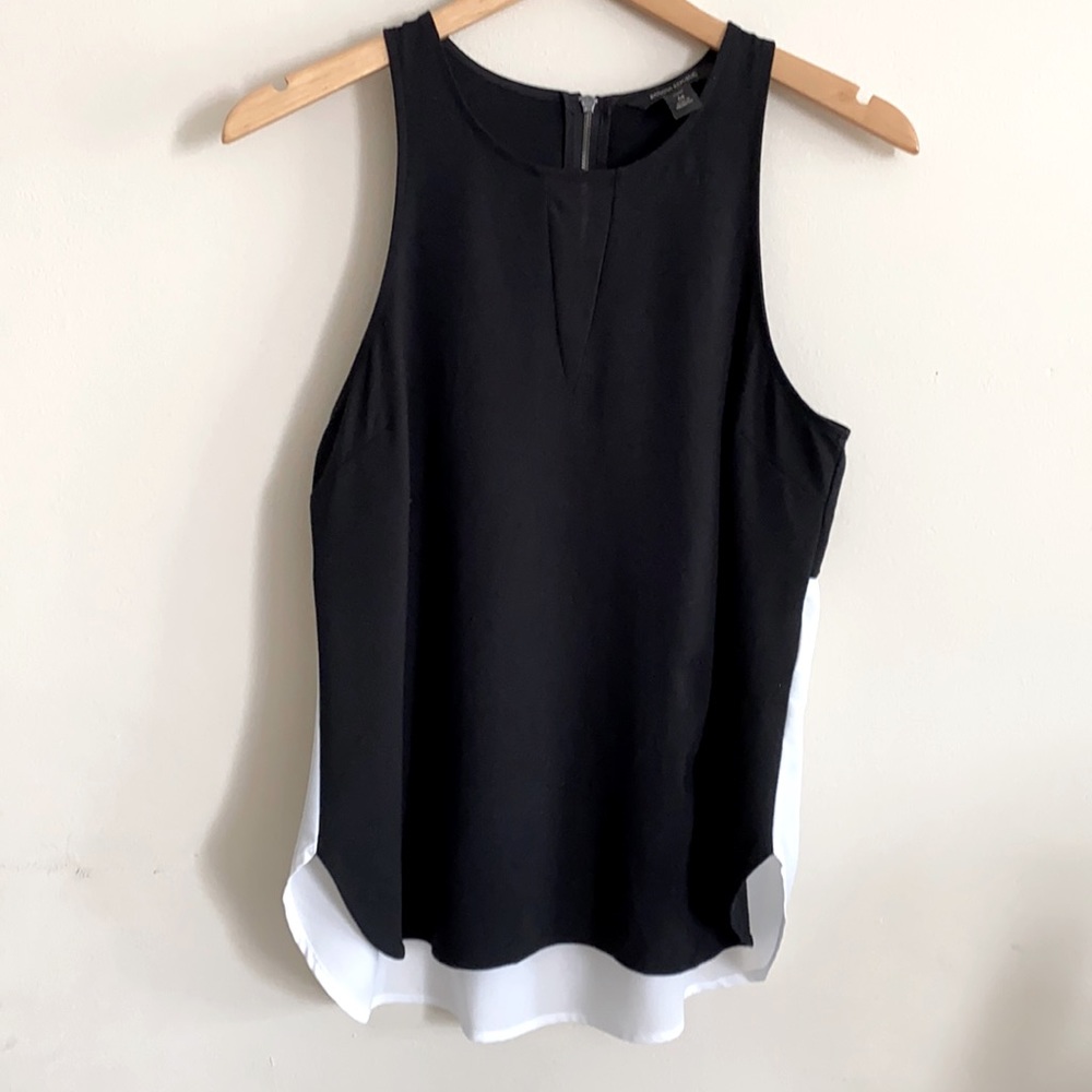 Banana Republic blouse...Black/white, medium petit (1)